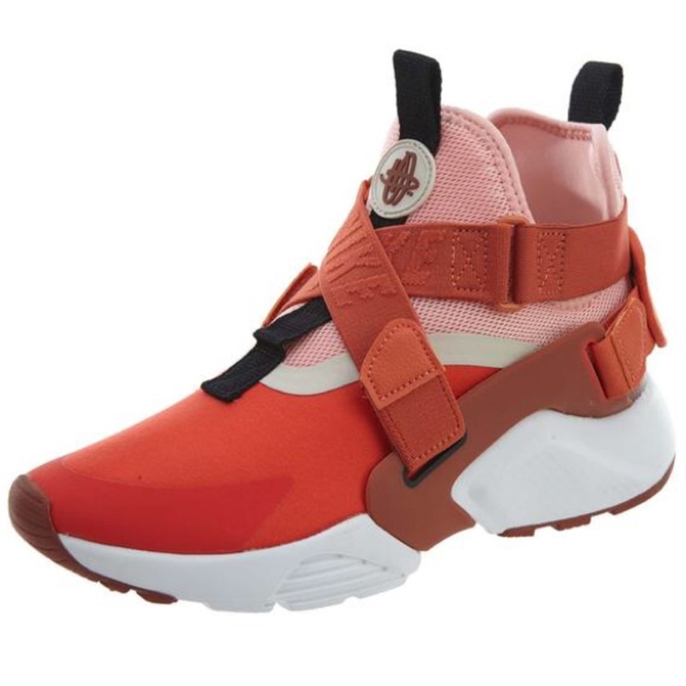 Nike Air Huarache City Habanero Red/Mars Stone - Picture 2 of 10